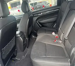 2014 Kia Sorento Silver Back Interior