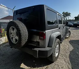 2015 Jeep Wrangler back right view