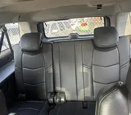 2016 Cadillac Escalade back view interior
