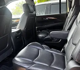 2016 Cadillac Escalade back interior