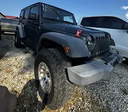 2017 Jeep Wrangler front left view