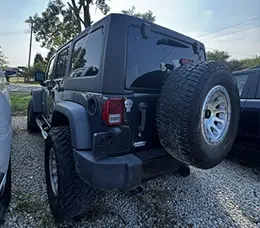 2017 Jeep Wrangler back left view
