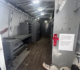 2020 Chevy Express back interior