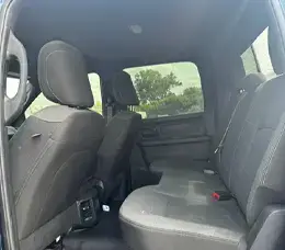 2022 Dodge Ram 2500 back interior
