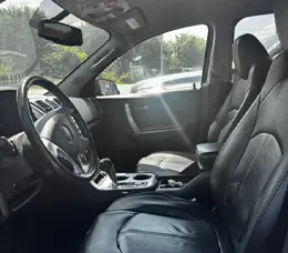 2012 GMC Acadia front interior